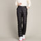 Pantalón Térmico de Cintura Alta para Mujer Madura