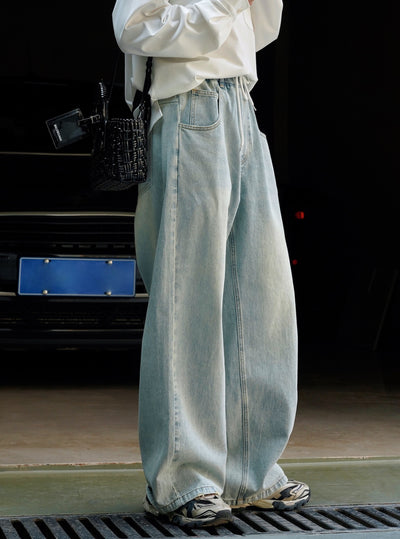 Pantalones Casuales Sueltos Azul Claro para Mujer - Corte Relajado y Cómodo - Image 10