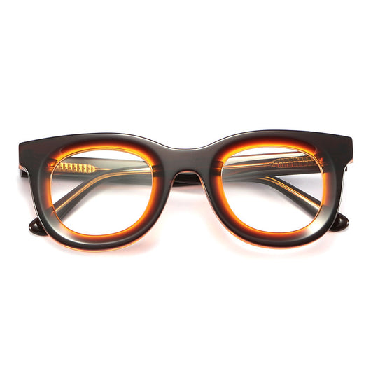 Gafas de Marco Pequeño con Lentes Ópticos Espejados - Image 2