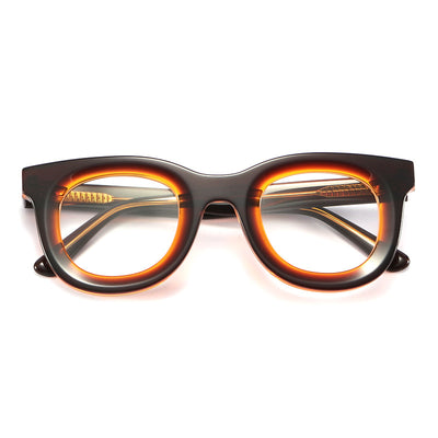 Gafas de Marco Pequeño con Lentes Ópticos Espejados - Image 2