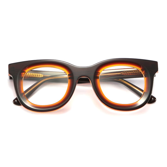 Gafas de Marco Pequeño con Lentes Ópticos Espejados