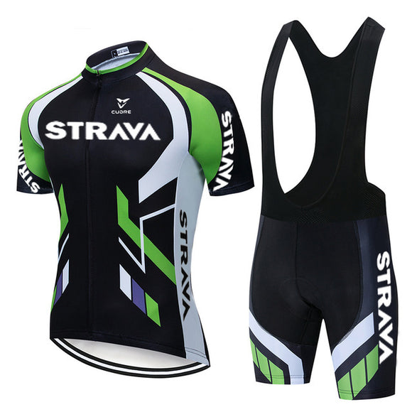 Conjunto Ciclismo Tirantes Manga Corta Transpirable Verano