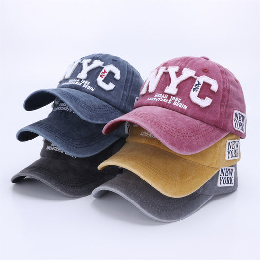 Gorra Plana Retro Americana - Estilo Hip-hop Urbano - Image 2