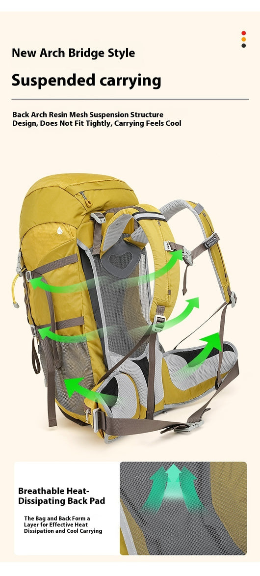 Mochila Impermeable de Gran Capacidad Multifuncional Resistente - Image 37