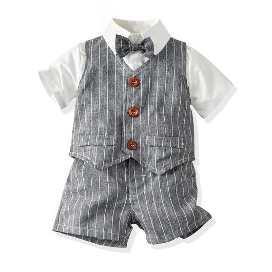 Conjunto de Moda Casual: Chaleco, Camiseta y Shorts - Image 3