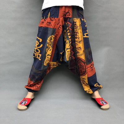 Pantalones Holgados Talla Grande Unisex con Entrepierna Amplia - Image 8