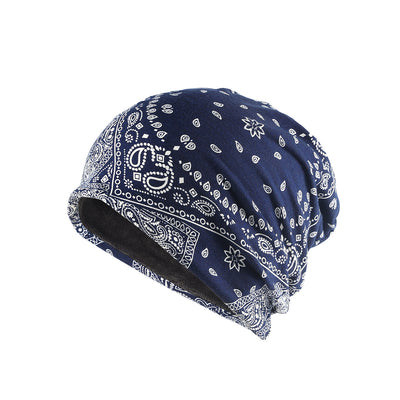 Gorro Térmico Unisex Invierno con Estampado Floral - Protección Contra el Viento - Image 5