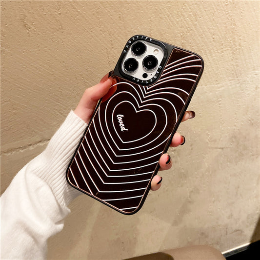 Funda para Celular Love Line Mirror - Protección Total y Suave