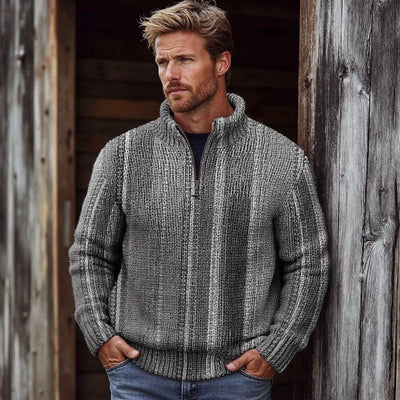 Sudadera Estampada con Cierre para Hombre - Image 5