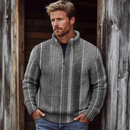 Sudadera Estampada con Cierre para Hombre - Image 5