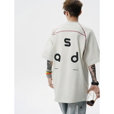 Playera de Algodón con Estampado de Letras - Image 5
