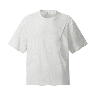 Playera Holgada de Algodón Manga Corta para Hombre - Image 3