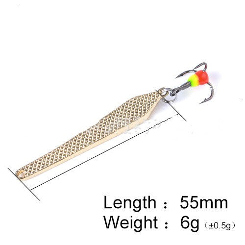 Cebo Metálico Brillante para Pesca en Hielo - Señuelo Giratorio de Alto Rendimiento - Image 6
