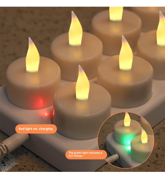 Vela LED Recargable de Larga Duración con Atmósfera Confesional - Image 9