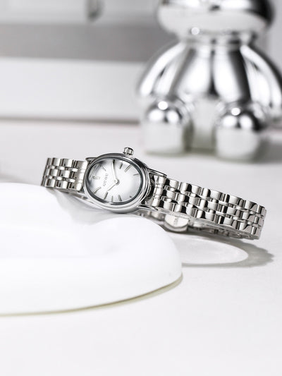 Reloj Femenino Casual Lujo Minimalista con Esfera Ovalada - Image 10