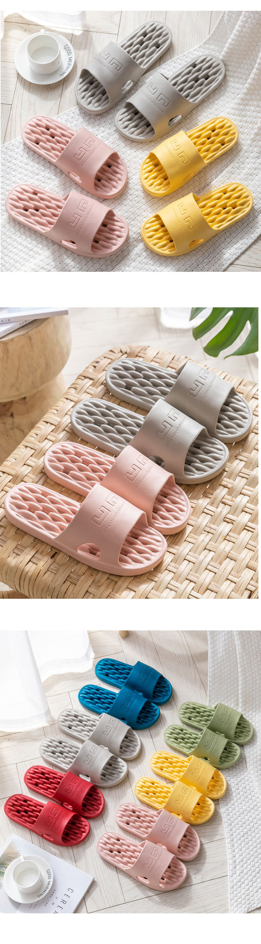 Pantuflas de Baño con Drenaje Rápido - Comodidad y Secado Instantáneo - Image 10