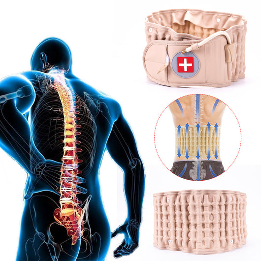Cinturón de Descompresión Lumbar - Tracción para Hernias de Disco y Alivio del Dolor
