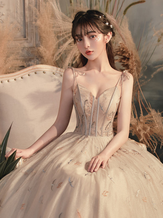 Vestido de Novia con Tirantes para Dama - Elegancia Sofisticada - Image 3