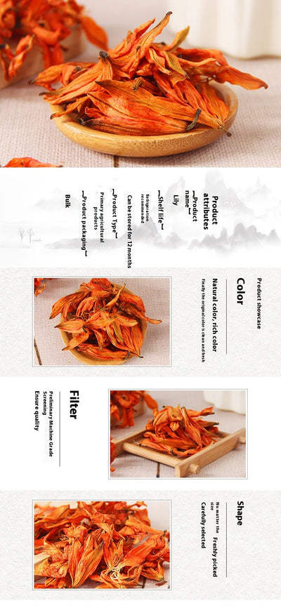 Té de Lirio Rojo Deshidratado - Flor de Lirio Premium a Granel - Image 14