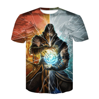 Playera Gamer Mortal Kombat Manga Corta para Hombre - Image 13