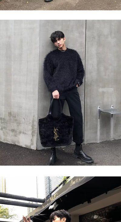 Suéter Holgado de Punto para Hombre - Abrigo Casual Otoño Invierno - Image 16