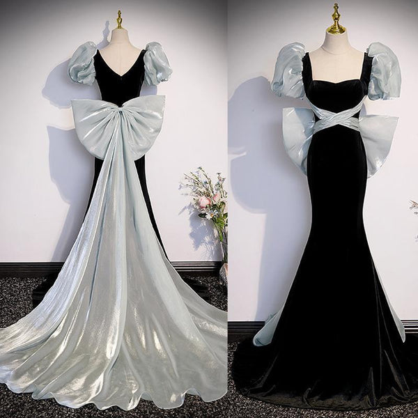 Vestido de Rendimiento con Falda Fluida y Lazo Trasero para Mujer - Image 6