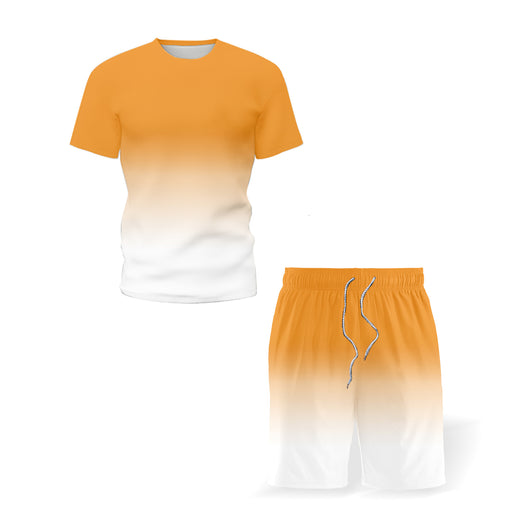 Conjunto Deportivo Casual para Hombre con Sudadera con Capucha y Camiseta Manga Corta - Image 3