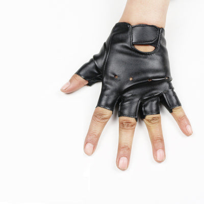 Guantes de Cuero para Niños sin Dedos - Protección Outdoor - Image 8
