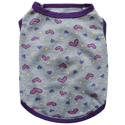 Chaleco de Algodón Estampado Love para Mascotas - Image 48