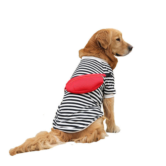 Chaleco Fino a Rayas para Perros Medianos y Grandes - Otoño - Image 4