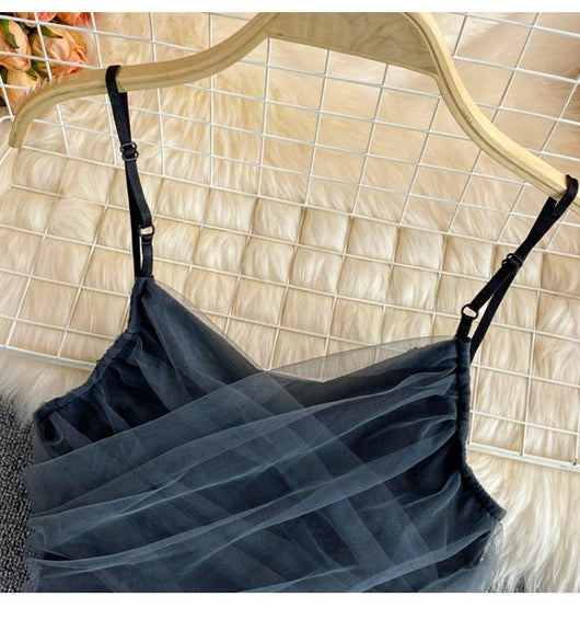 Top Sin Espalda Estilo Hong Kong - Chaleco Ajustado para Chicas Modernas - Image 7