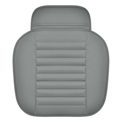 Funda de Asiento de Auto Premium en Cuero Completo con Respaldo Ergonómico - Image 3