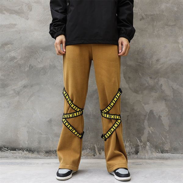 Pantalones Rectos Sueltos de Moda