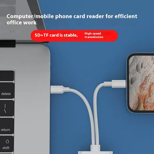 Adaptador Universal USB-C con Lector de Tarjetas de Memoria - Image 3