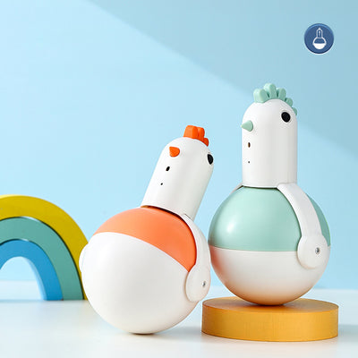 Juguete Interactivo para Gatos con Láser, Sonido y Forma de Pollo - Image 5