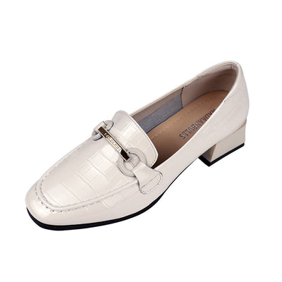 Zapatos de Cuero Genuino para Mujer - Diseño Casual y Elegante - Image 8