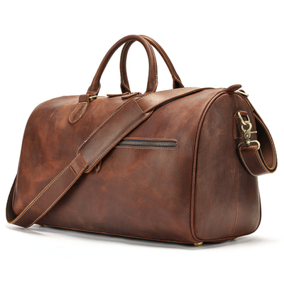 Bolso Bandolera de Cuero Vintage con Gran Capacidad para Viajes - Image 7