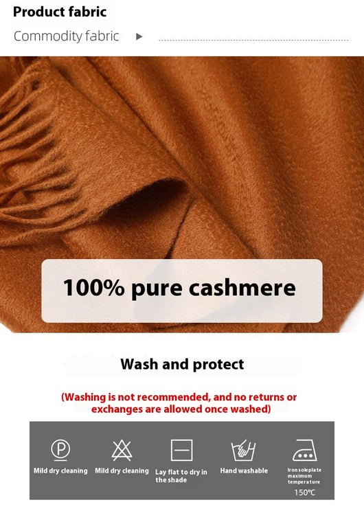 Bufanda de Cachemira Pura con Efecto Ripple - Abrigo Elegante y Cálido - Image 37