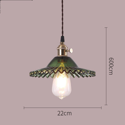 Lámpara Colgante Cristal Minimalista Estilo Shanghai Retro - Image 4