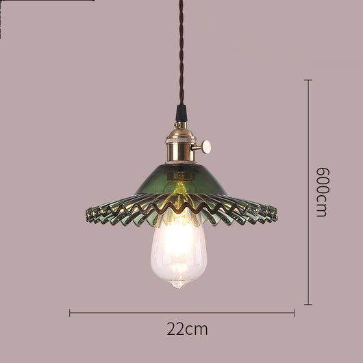 Lámpara Colgante Cristal Minimalista Estilo Shanghai Retro - Image 4