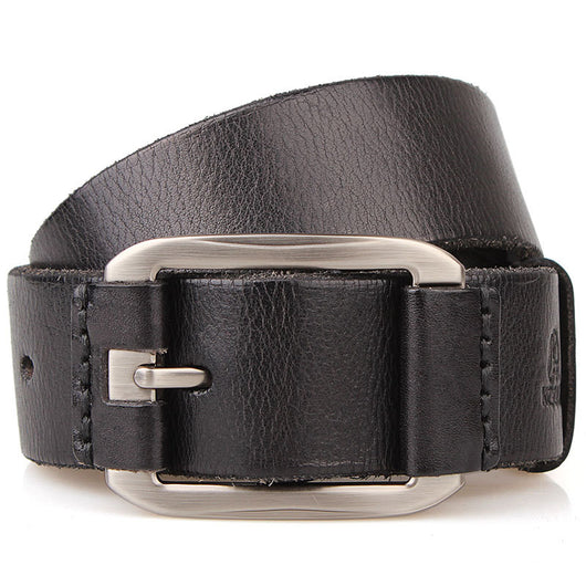Cinturón de Cuero Genuino para Hombre con Hebilla de Pasador Ajustable - Image 5