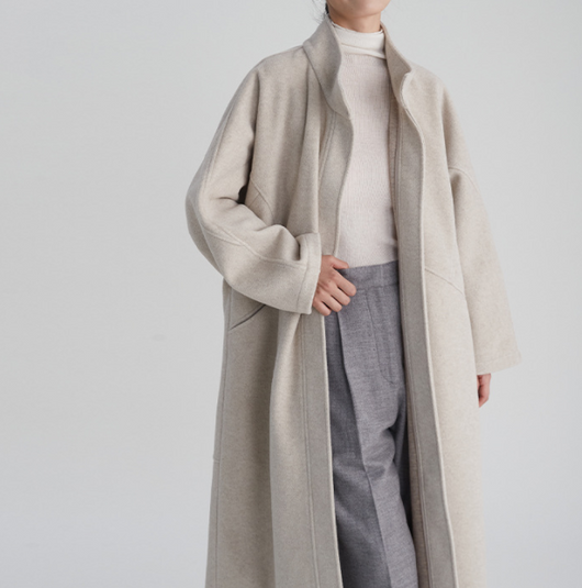 Abrigo Largo de Lana para Mujer - Elegancia y Calidez - Image 3