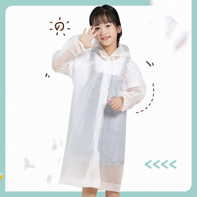 Impermeable Reforzado con Transparencia para Actividades al Aire Libre - Image 9