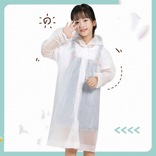 Impermeable Reforzado con Transparencia para Actividades al Aire Libre - Image 9