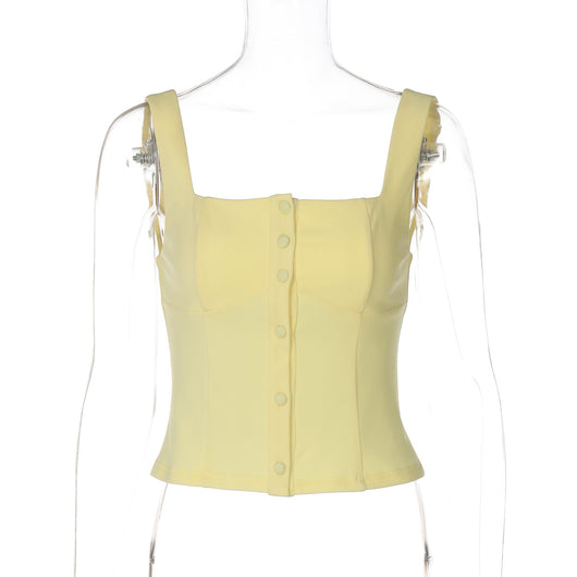 Chaleco Ajustado para Mujer con Cintura Ceñida y Tirantes - Image 6