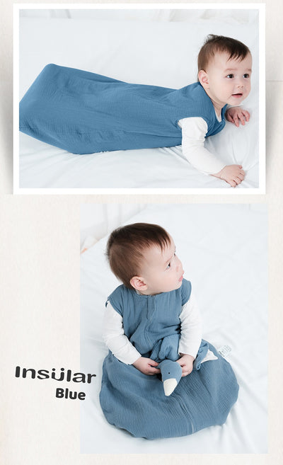 Saco de Dormir Bebé Doble Gasa sin Mangas - Manta Antipatadas Transpirable - Image 11