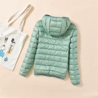 Chamarra Hoodie de Algodón Talla Grande para Mujer - Image 9
