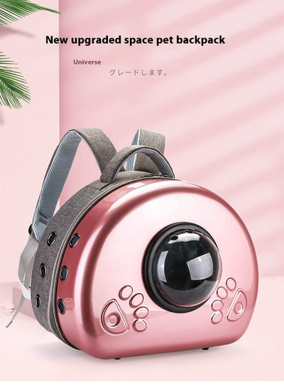 Mochila Transportadora Transparente para Mascotas con Cápsula Espacial - Image 17