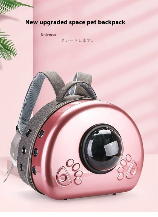 Mochila Transportadora Transparente para Mascotas con Cápsula Espacial - Image 17