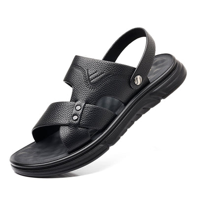 Zapatos de Cuero Genuino Transpirables para Hombre - Comodidad Casual para Todas las Edades - Image 5